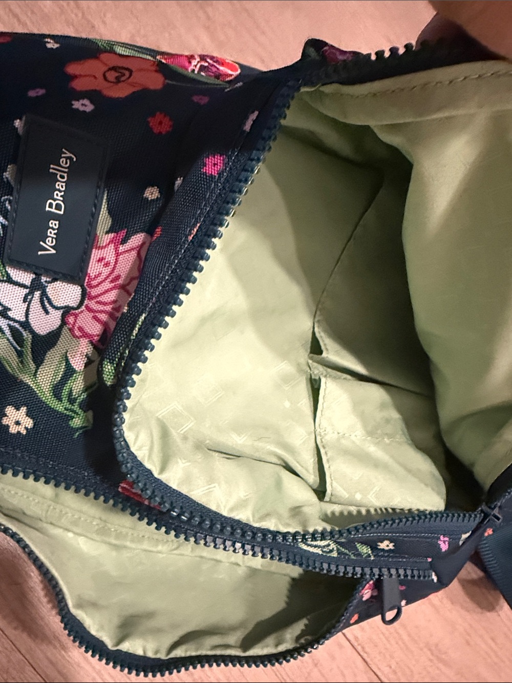 Vera Bradley ReActive Floral Sling Backpack Crossbody Travel Bag - Picture 6 of 8